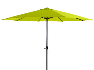 Garden Plus parasol 3,5m avec manivelle citron vert