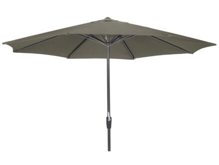 Garden Plus parasol 3,5m avec manivelle taupe 1