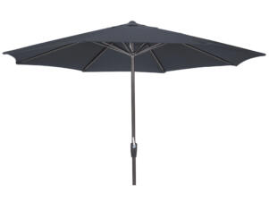 Garden Plus parasol 3,5m met hendel grijs