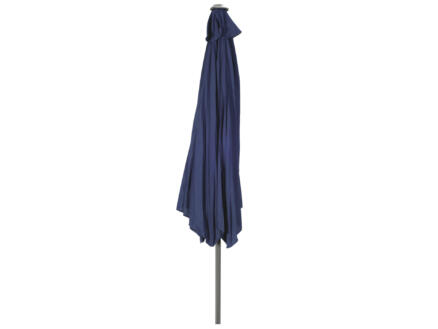 Garden Plus parasol 3m met hendel blauw 1