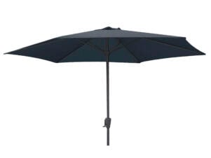 Garden Plus parasol 3m met hendel grijs