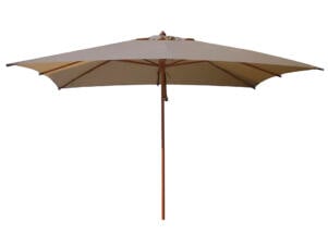 Garden Plus parasol de luxe 3x4 m taupe