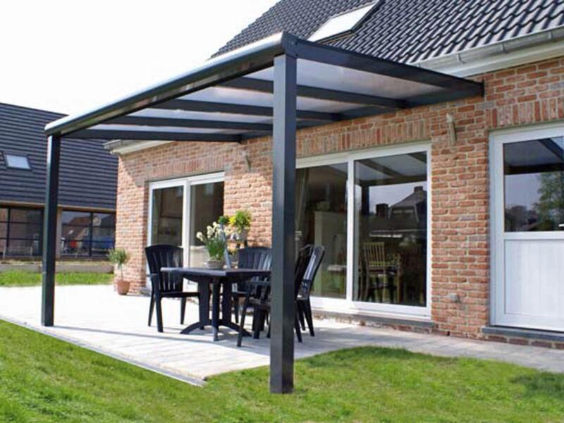 Scala Pergola 4x2 5 M Opaal antraciet Hubo scala-pergola-4x2-5-m-opaal-antraciet-hubo