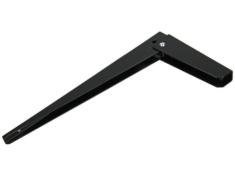 Mack plankdrager plooibaar 300x130 mm zwart