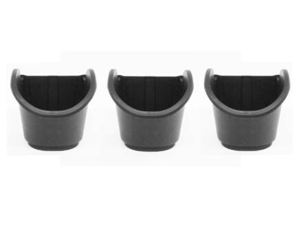 Ubbink pots à fleurs pour jardin vertical 15,5x13,5 cm 3 pièces 1