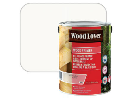 Wood Lover primer buitenhout 5l kleurloos 1