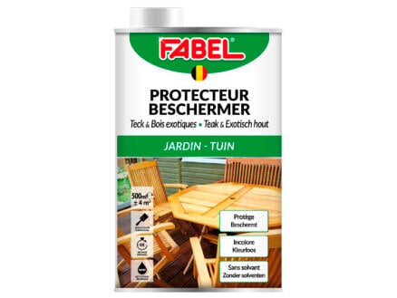 Fabel protection du bois teck & bois exotique 0,5l incolore 1