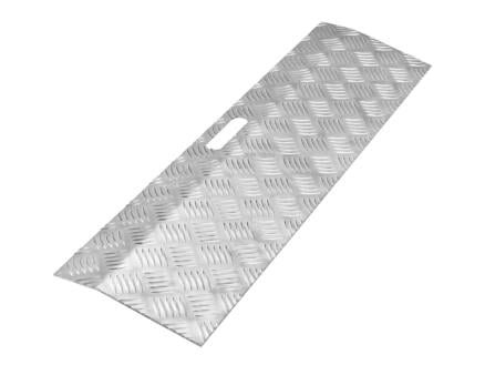 Secucare rampe de seuil type 1 réglable en hauteur 0-30 mm 78x20 cm aluminium gris clair 1