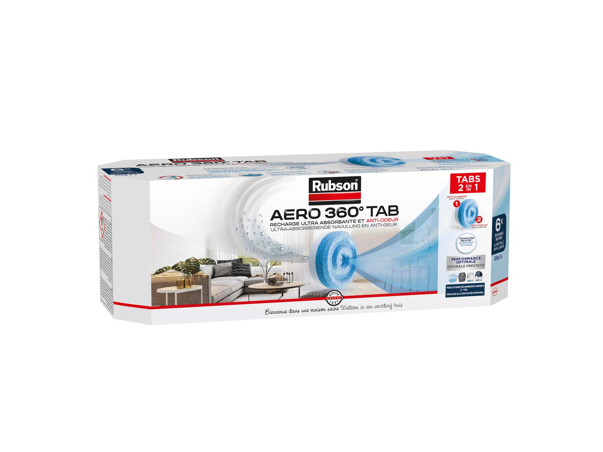 Rubson Aero 360 salle de bain 450 g