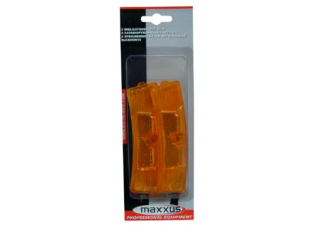 Maxxus réflecteur de roue orange 2 pièces 1