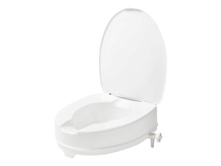 Secucare rehausseur WC avec couvercle 100mm blanc 1
