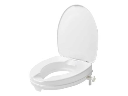 Secucare rehausseur WC avec couvercle 600mm blanc 1
