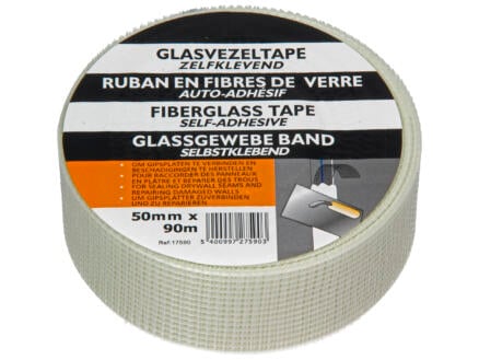 ruban adhésif en fibre de verre 90m x 50mm blanc 1