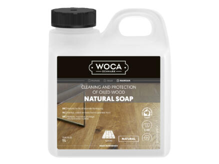 Woca savon naturel entretien parquet 1l naturel 1