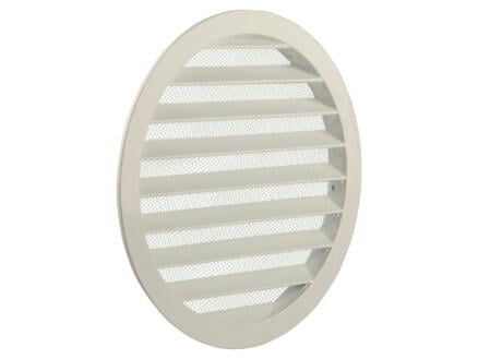 Renson schoepenrooster rond 200mm aluminium wit 1