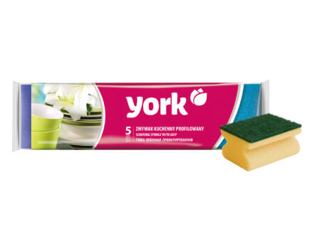 York schuurspons met grip 5 stuks 1