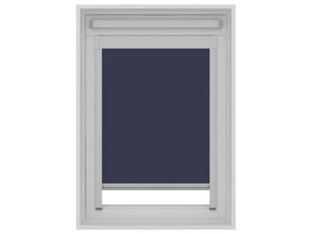 store enrouleur occultant fenêtre de toit 55x78 cm bleu foncé 1