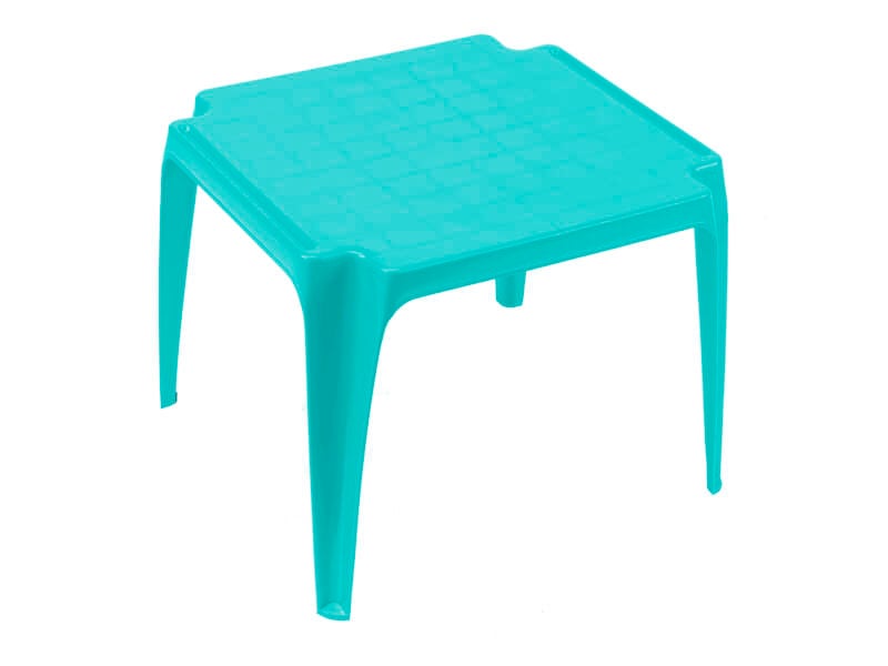 Progarden table enfant 52x52 cm bleu