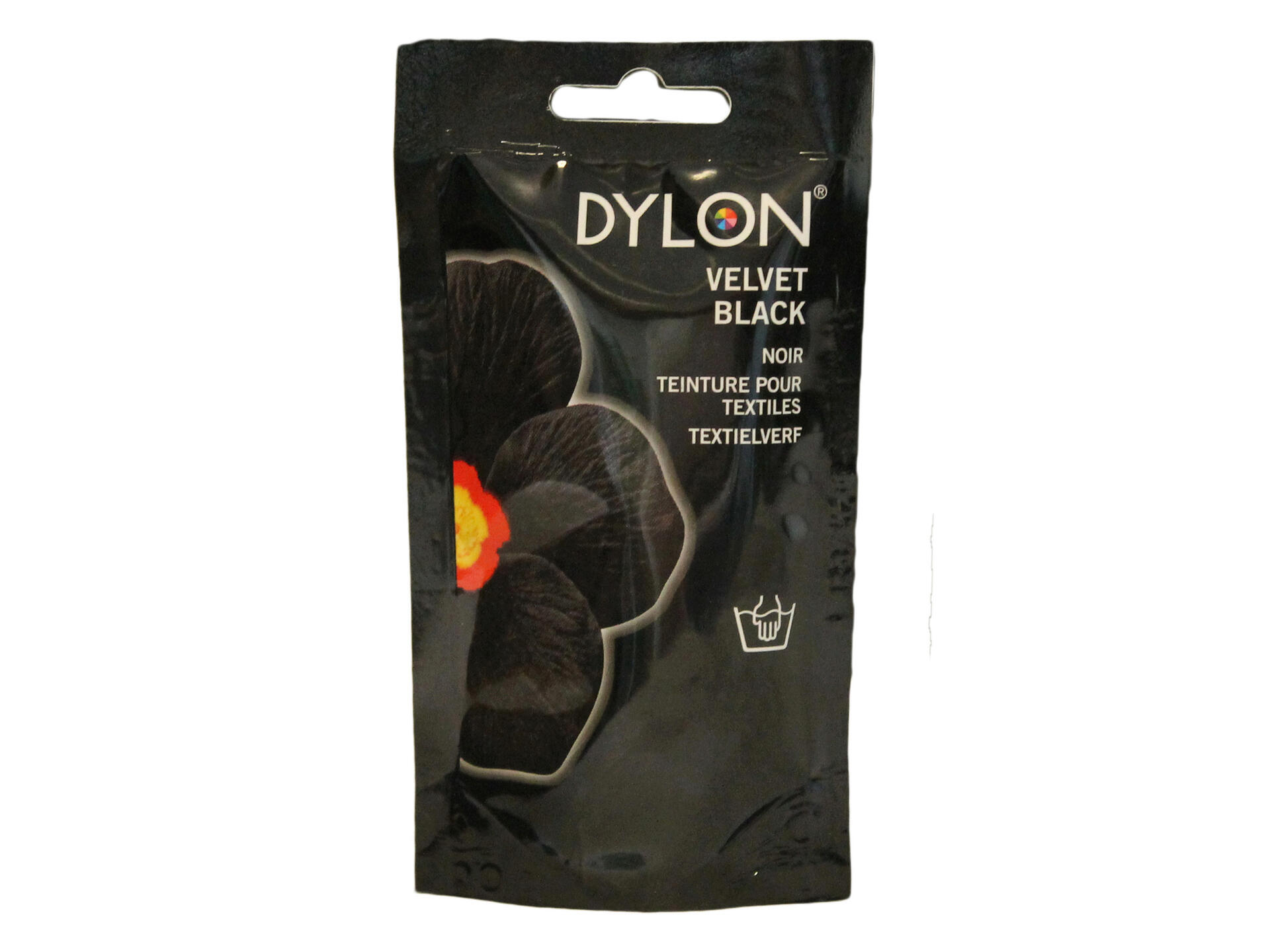 Dylon teinture textile 50g lavage à main velvet black