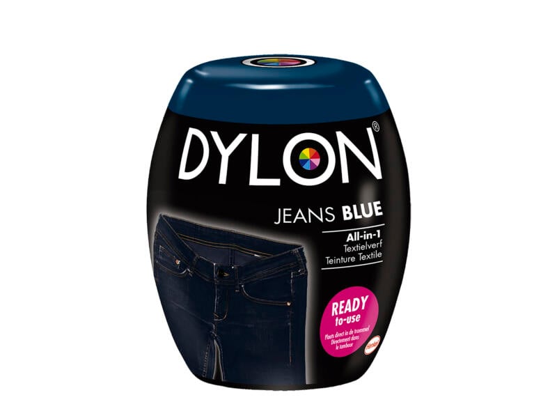 Dylon teinture textile tout-en-un 350g lavage en machine jeans blue