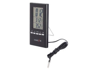 Chacon thermometer digitaal zwart