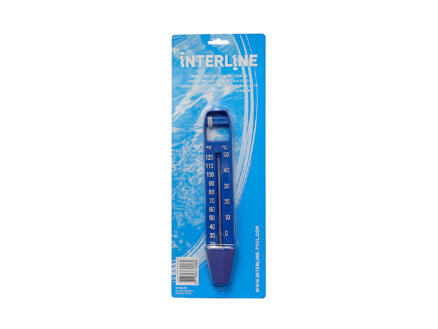 Interline thermomètre en °C et °F 25cm avec cordon 1