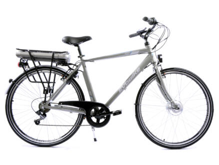 Evobike vélo électrique homme moteur roue avant gris