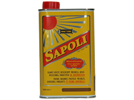 Sapoli was waterafstotend 500ml bruin 1